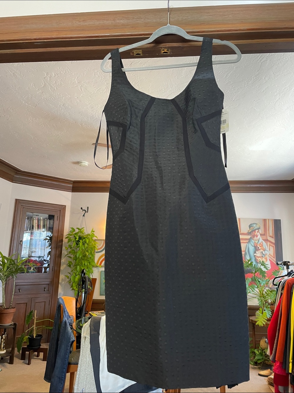 Diane Von Furstenberg NWT Black Cocktail Dress